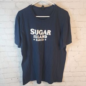 Men's District "Sugar Island Rum Co" shirt, size Large